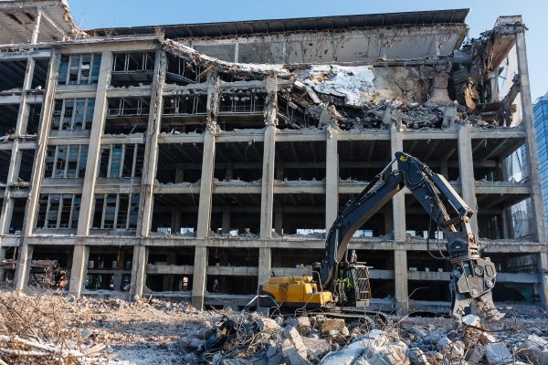 Commercial Building Demolition in Denham Springs